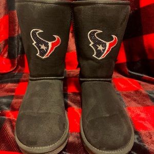 Houston Texans NFL Boots size 8
